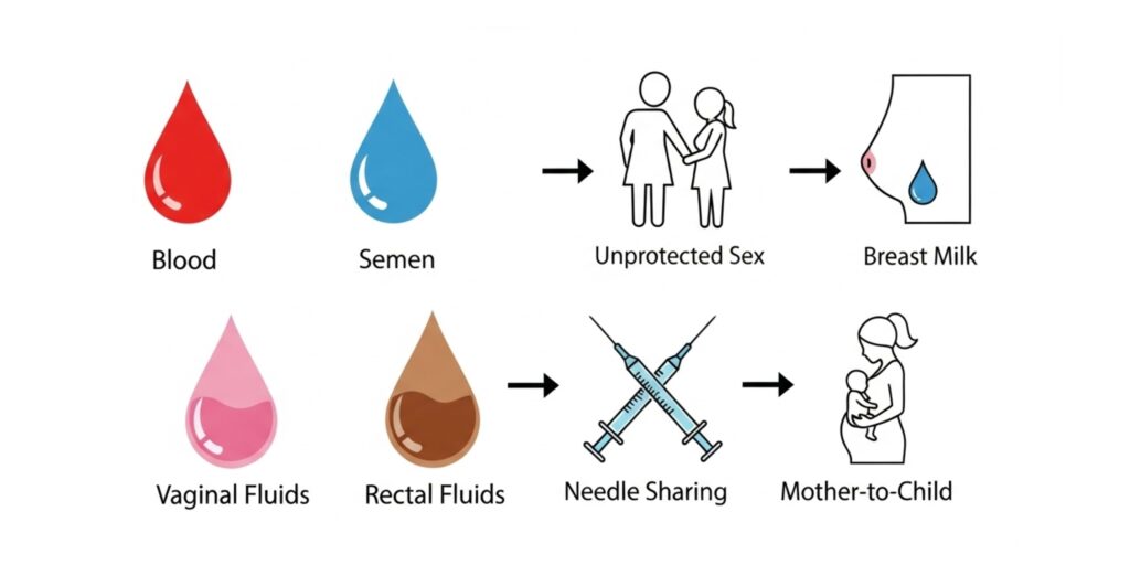 How HIV Is Transmitted